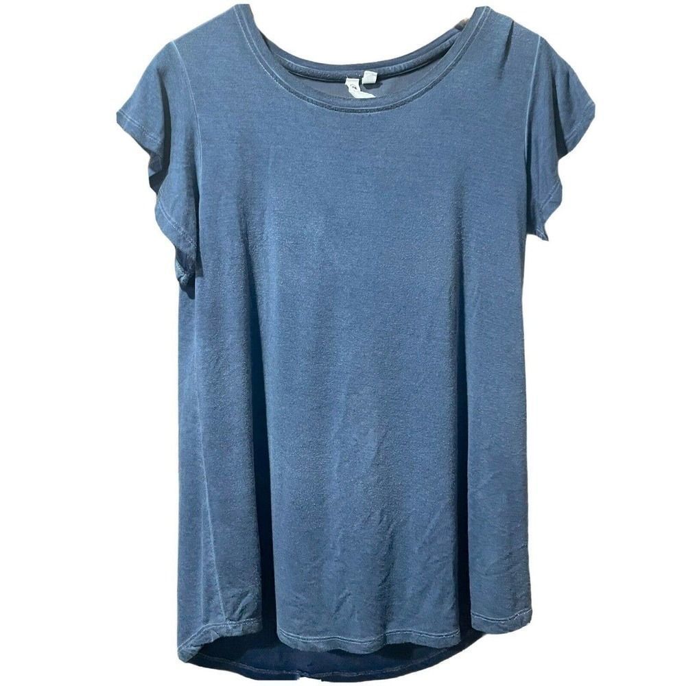 Cable and Gauge  top blouse Lightweight Mesh back